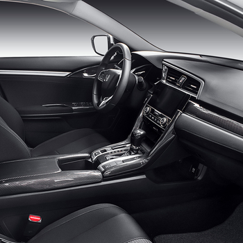 ABS ploča mjenjača za 10. generaciju Honda Civica, središnja konzola, kompatibilno s 2016-2021 hatchback i sedan, težina 16 g