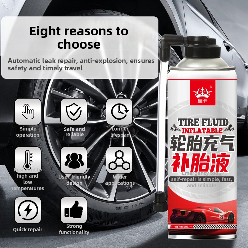 Royal Card ABS kit de reparație anvelope pentru mașini electrice — etanșare automată, cod produs Yj-lyq-btj