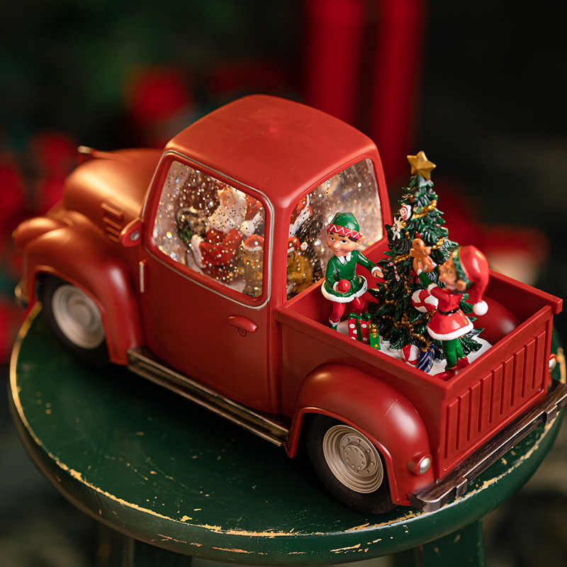 Ornament muzical din rășină, stil nou chinezesc, lucrat manual cu pictură, gravură și imprimare, logo tipărit, cadou de Crăciun