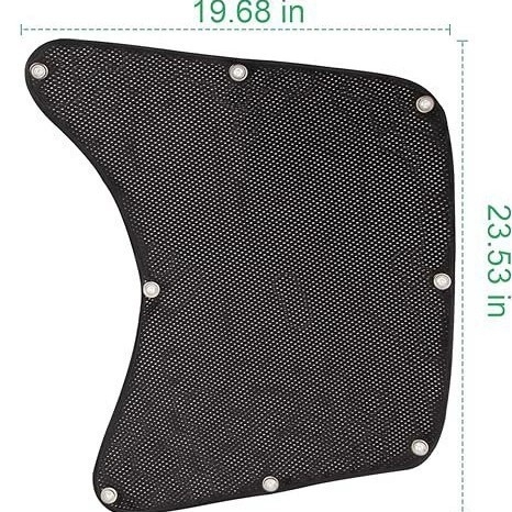 Sjenilo za bočni prozor kamiona, mrežasti materijal, prozirno, pričvršćivanje usisnim čašama, univerzalna kompatibilnost, UV zaštita