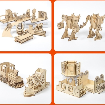3D laserski gravirani drveni puzzle – Basswood, moderni umjetnički stil, poklon za rođendan ili maturu (Materijal: Basswood; Stil: Moderno umjetnički; Prigode darivanja: Rođendan, Matura; Za: Prijatelj, Dijete)