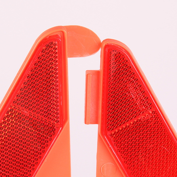 Cool Car Star Триъгълен предупредителен знак, пластмасов, отразителен, за аварийни предупреждения и годишен преглед