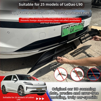 Komplet za modifikaciju središnje mreže za Ledao L90: mreža protiv insekata, zaštitna mreža za spremnik vode protiv komaraca i mreža protiv mačje dlake; kompatibilan sa 25 modela L90