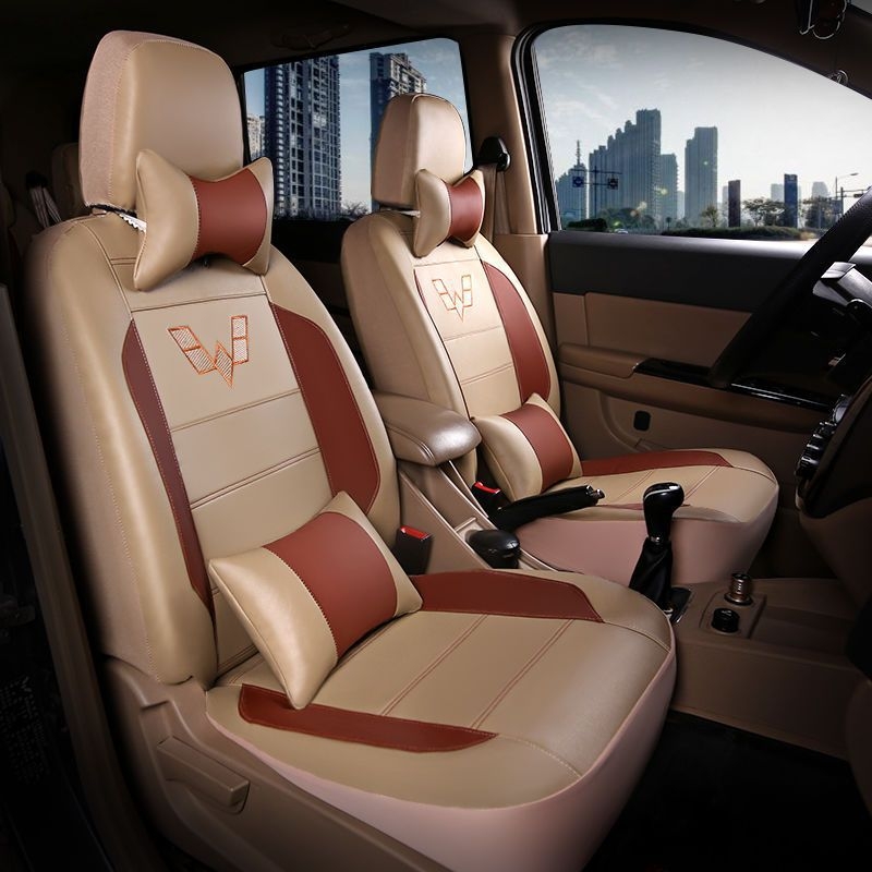 Komplet navlaka za sjedala za van Wuling Hongguang S Glory V7, 8 sjedala, dvostruki red, za sve sezone, umjetna koža
