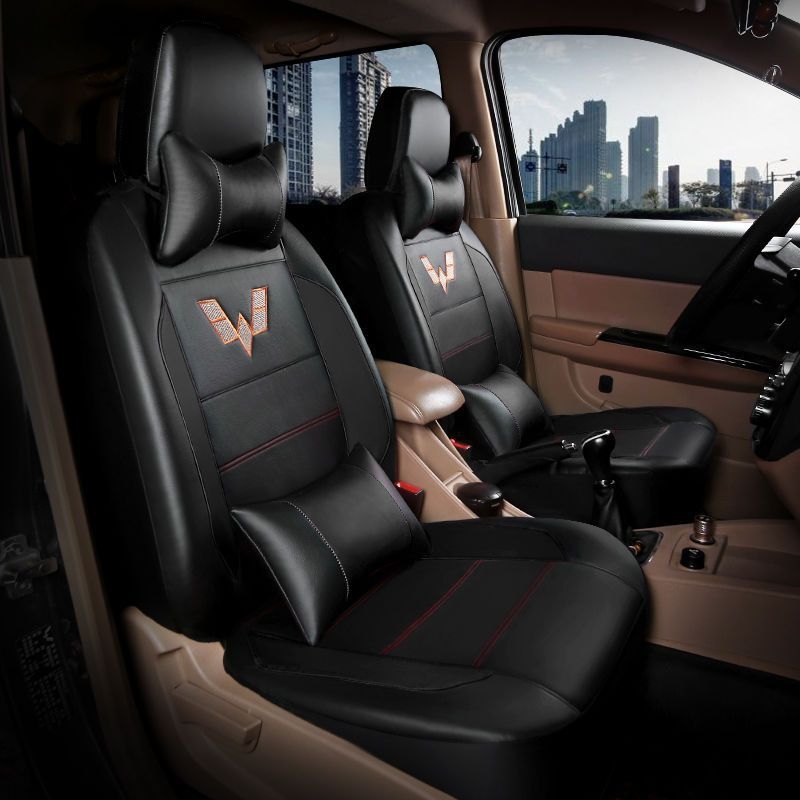 Komplet navlaka za sjedala za van Wuling Hongguang S Glory V7, 8 sjedala, dvostruki red, za sve sezone, umjetna koža