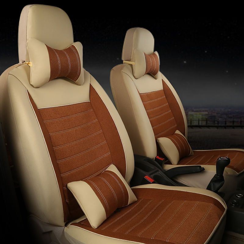 Komplet navlaka za sjedala za van Wuling Hongguang S Glory V7, 8 sjedala, dvostruki red, za sve sezone, umjetna koža