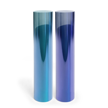 Слънцезащитен филм за предното стъкло на автомобил - лилав цветен стикер за прозореца, лента за слънцезащита, топлоизолационен филм (Марка: Cheshjong; Материал: PVC; Приложение: Предно стъкло; Функция: Топлоизолация)