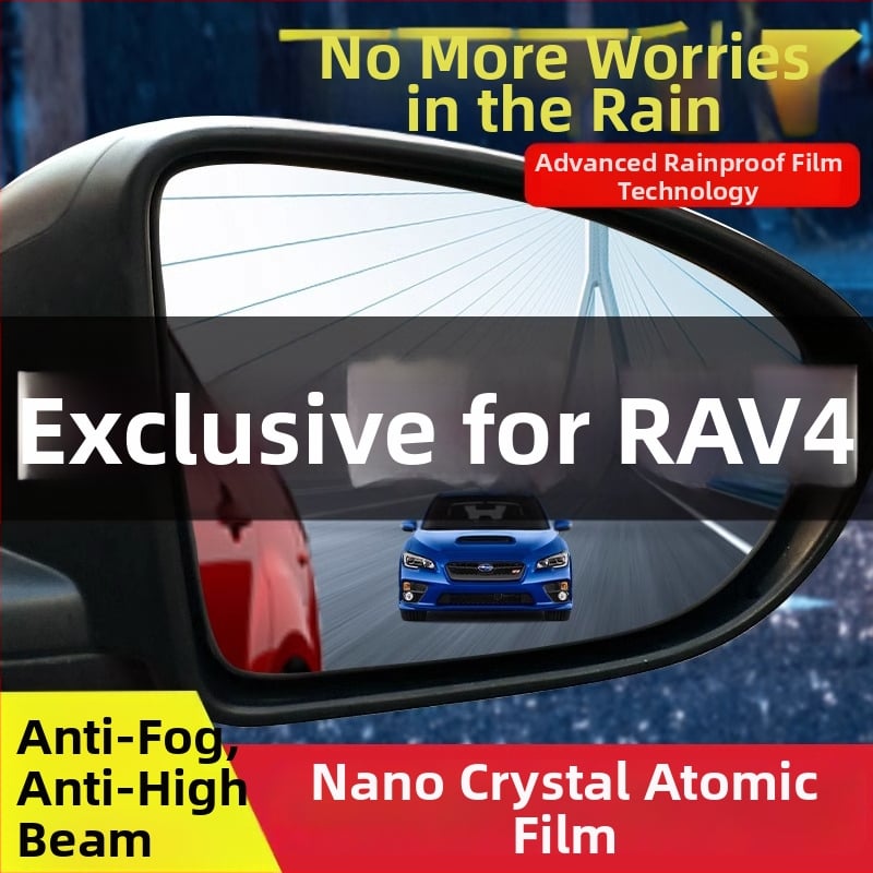 Baby Elephant PET водоустойчив филм за задното огледало на RAV4 (2021) – съвместим