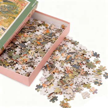 Puzzle od papira – ravni puzzle, prilagodljivi, 300/500/1000 dijelova; uzrast 7–14 godina; kreativne igre