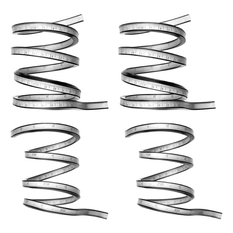 Keling ευέλικτος καμπύλος χάρακας – ευκαμπτόμενο εργαλείο μέτρησης τόξων για ραφή, πλαστικό