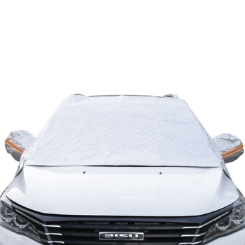 Općenito zimski štit za prednje staklo automobila, aluminizirani film, debeli dizajn, 720 g, ugradnja karticom