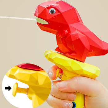 Dječja vodena pištolj dinosaura, plastični, raspršuje vodu, 3C certifikat (2023182202044671), za uzrast 14+