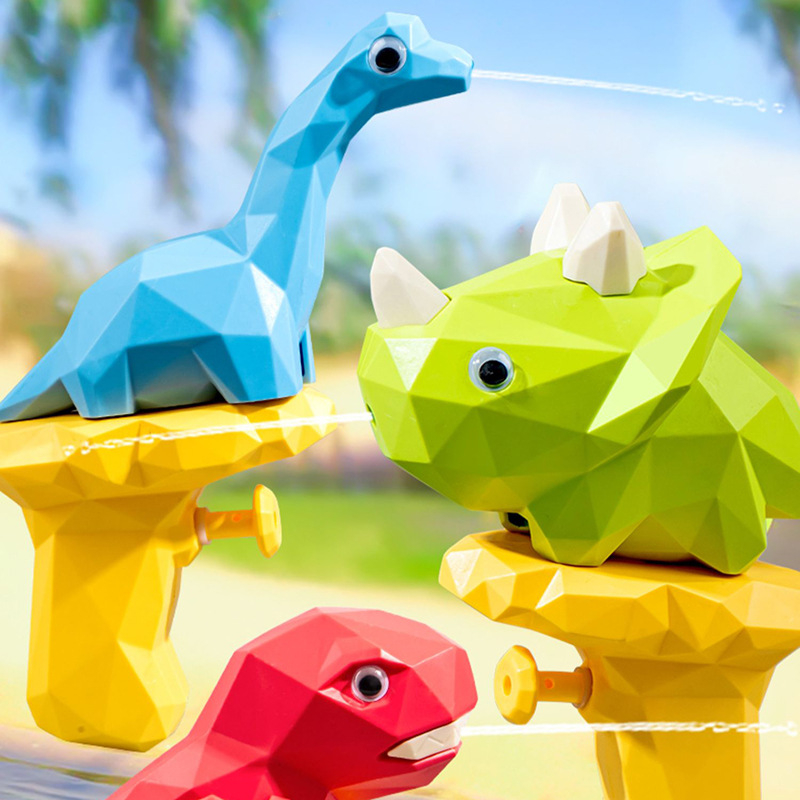 Dječja vodena pištolj dinosaura, plastični, raspršuje vodu, 3C certifikat (2023182202044671), za uzrast 14+