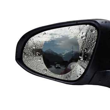 Филм против дъжд за огледало за задно виждане на автомобил, PET материал, водоотблъскваща мембрана, кръгла или овална форма, обработка по поръчка