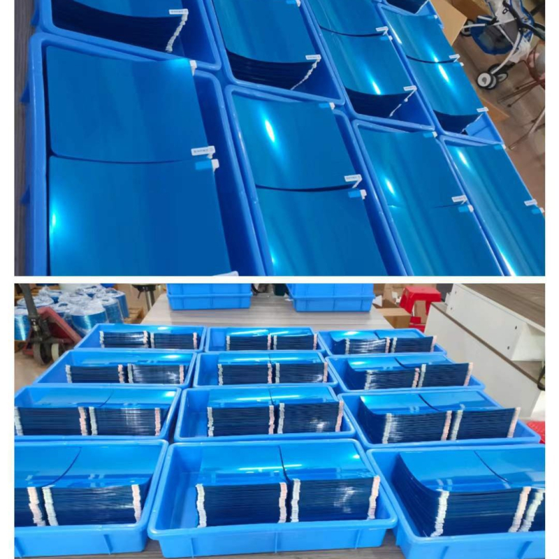 Филм против дъжд за огледало за задно виждане на автомобил, PET материал, водоотблъскваща мембрана, кръгла или овална форма, обработка по поръчка