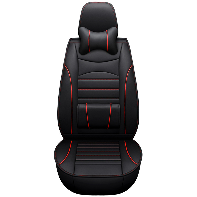 Enchanted Jun Ultrafilm Leather set navlaka za sjedala automobila, sedam komada, za Wuling Hongguang S/S1/S3 Rongguang V, četiri sezone, ravni stil, bez punila