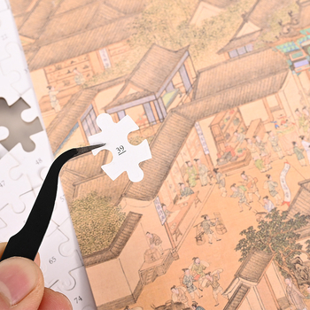 Puzzle okvir za fotografiju – DIY set, papirnati ravni slagalica, prilagodljivo prema crtežima, za uzrast 7–14 godina