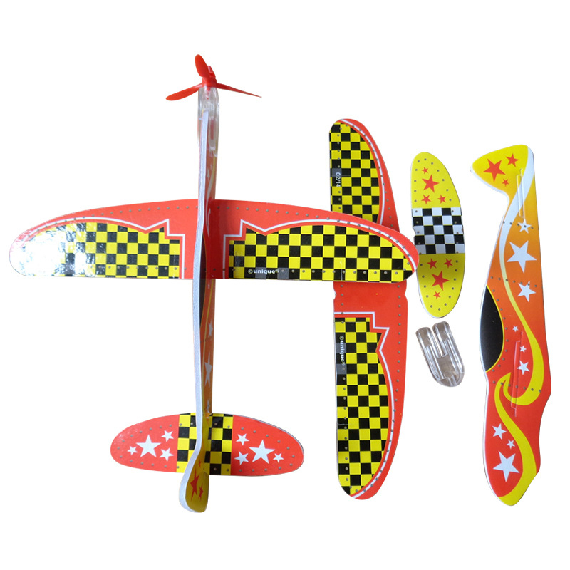 Trodimenzionalni pjena-puzzle avion za djecu, DIY prilagodba, EPS materijal, za uzrast 4–6 godina