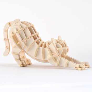 ENO 3D puzzle: papirnati model mačke, DIY-friendly za roditeljsko-dječju igru, Kraft kutija, uzrast 7–14 godina