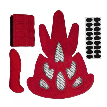 Sisak belső bélelés készlet kerékpár és E‑bike sisakhoz rovarhálóval és állvédő párnával — hab és háló belső, Yiqiong