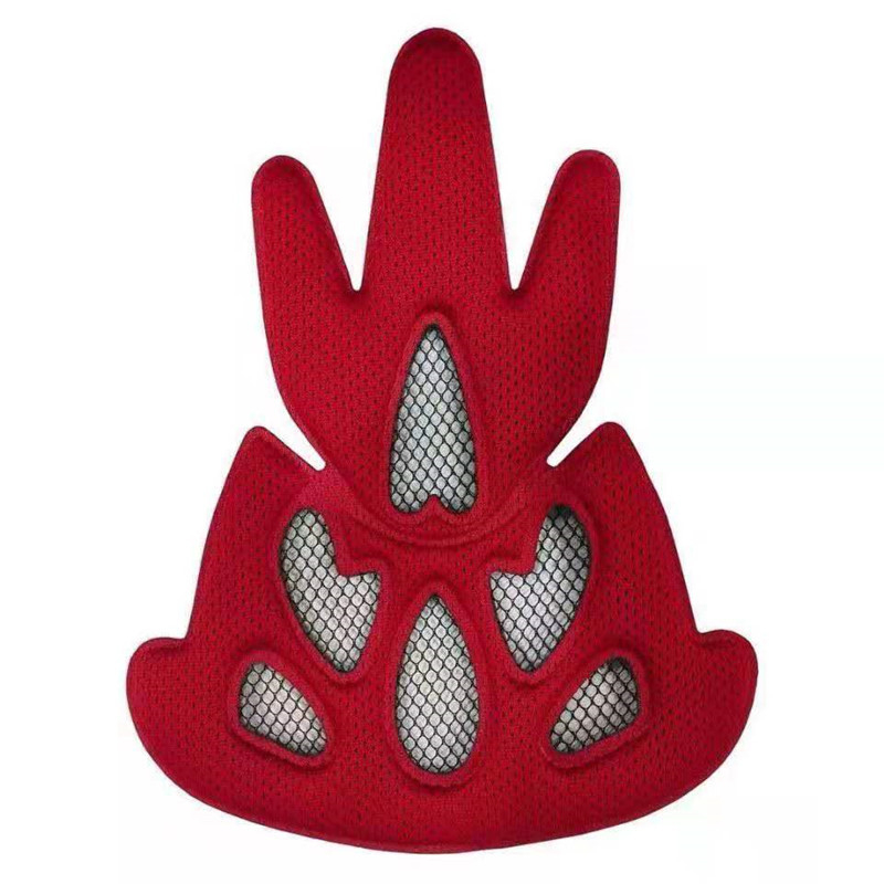 Sisak belső bélelés készlet kerékpár és E‑bike sisakhoz rovarhálóval és állvédő párnával — hab és háló belső, Yiqiong