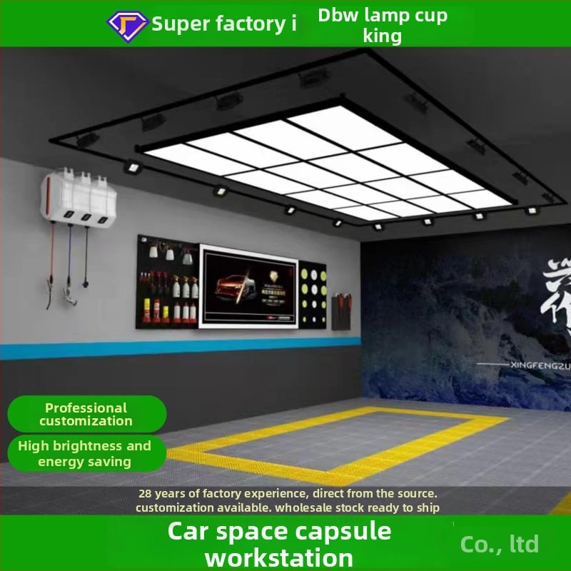 LED pracovné svetlo pre automobilovú fóliu a detailing, model DBW-XDD-13, 50W, 1600 lm, PF 0.9, 30 000 h