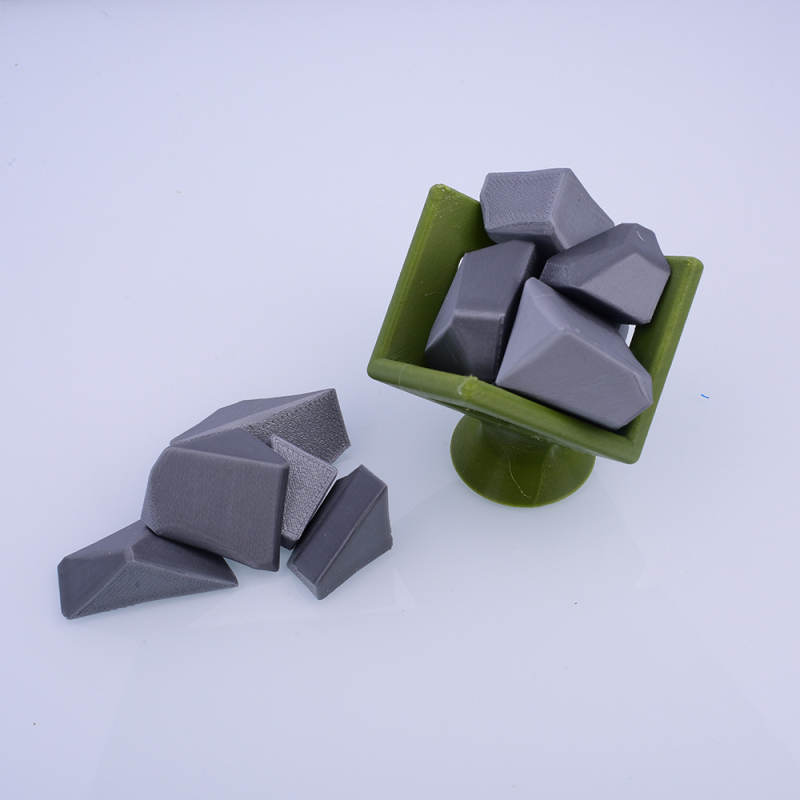 Kameno‑oblik 3D puzzle — Visoko zahtjevan obrazovni igrač, plastika, bez marke, za uzrast 7–14 godina, Podrijetlo Guangdong, Kina