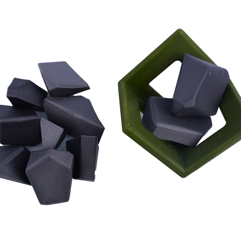 Kameno‑oblik 3D puzzle — Visoko zahtjevan obrazovni igrač, plastika, bez marke, za uzrast 7–14 godina, Podrijetlo Guangdong, Kina
