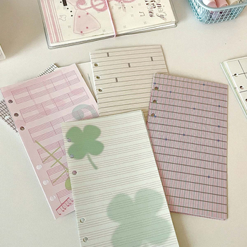 Wowka Wowka Sm010051128 planer s unutarnjim stranicama, 30 listova, papir, rupa A6per, za listove s slobodnim listovima