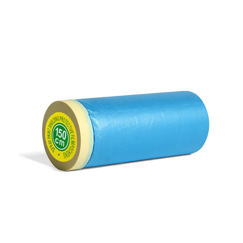 Μάσκα φιλμ βαφής αυτοκινήτων με PE φιλμ, κόλλα σε βάση νερού υψηλής ιξωδότητας, χαρτονένιος πυρήνας, κατάλληλο για μάσκα αυτοκινήτων και επίπλων