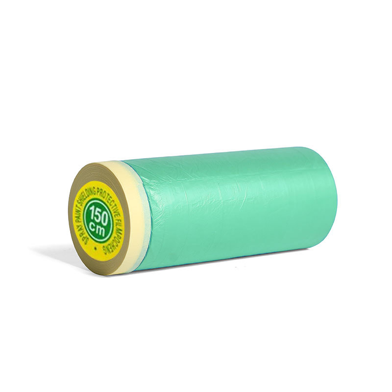 Μάσκα φιλμ βαφής αυτοκινήτων με PE φιλμ, κόλλα σε βάση νερού υψηλής ιξωδότητας, χαρτονένιος πυρήνας, κατάλληλο για μάσκα αυτοκινήτων και επίπλων