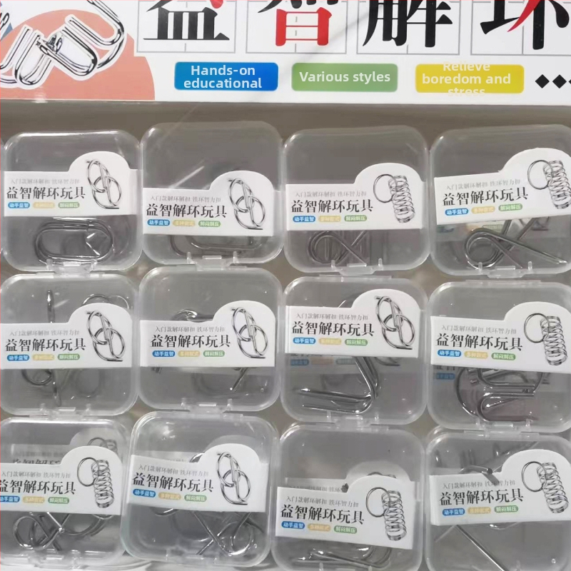 Παιχνίδι απελευθέρωσης για εξάσκηση υπομονής, κατάλληλο για 4–6 ετών, σε κουτί, μεγάλη συσκευασία περιέχει 30 μικρά κουτιά.