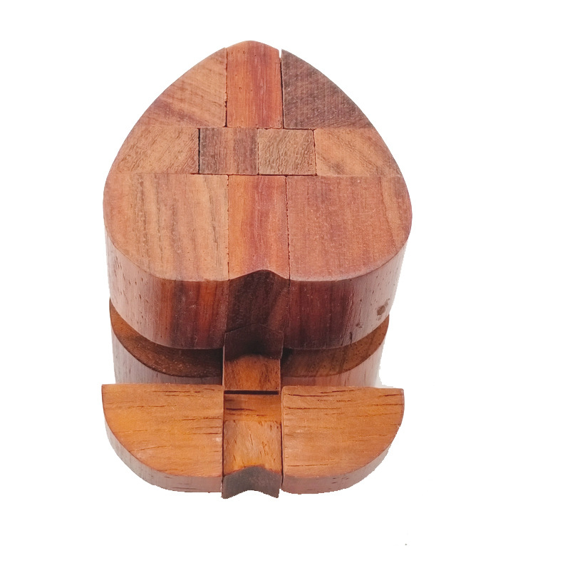 Σετ Kong Ming/Luban Lock – Ξύλινο Puzzle Παιχνίδι, Συσκευασία blister, Προσαρμογή δειγμάτων, Ηλικίες 7–14