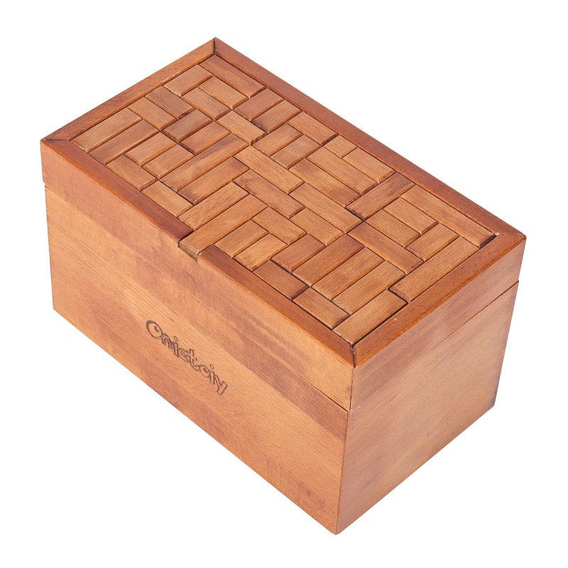 Ξύλινο κουτί‑παζλ με κλειδαριά Kong Ming/Luban – παιχνίδι γρίφος για το ξεκλείδωμα, ρετρό σχεδίαση, κατάλληλο ως δώρο και για αποθήκευση, δυνατή προσαρμογή