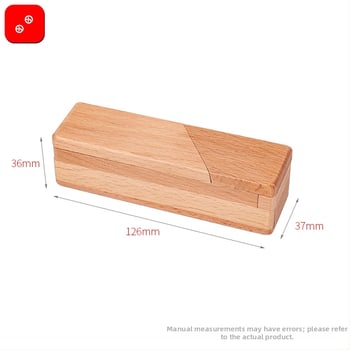 Ξύλινο κουτί-παζλ Kong Ming/Luban Lock — παζλ για ξεκλείδωμα, εκπαιδευτικό παιχνίδι για ηλικίες 7–14 ετών