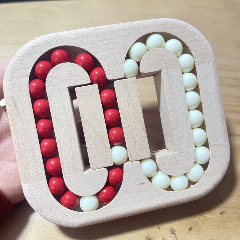 Ξύλινο παζλ Kong Ming Lock / Luban Lock – παιχνίδι ξεκλειδώματος λαβύρινθου για ενήλικες, εκπαιδευτικό ξύλινο παιχνίδι, έκδοση 0.18