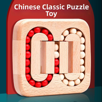 Ξύλινο παζλ Kongming/Luban Lock – ξεκλείδωμα, εκπαιδευτικό επιτραπέζιο παιχνίδι (υλικό: ξύλο; κατηγορία: Kongming Lock/Luban Lock; κατάλληλη ηλικία: 7–14 ετών; OEM λογότυπο διαθέσιμο)