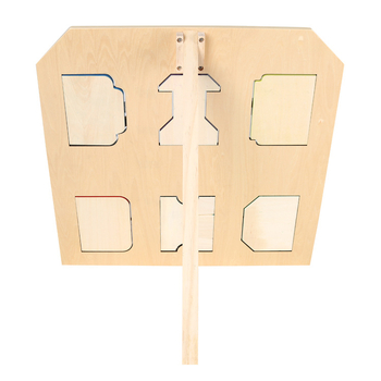 Montessori πλακέτα ξεκλειδώματος — ξύλινο υλικό, εκμάθηση ξεκλειδώματος, μάρκα Hinbei, κατάλληλο για παιδιά 4–6 ετών, προδιαγραφές 23