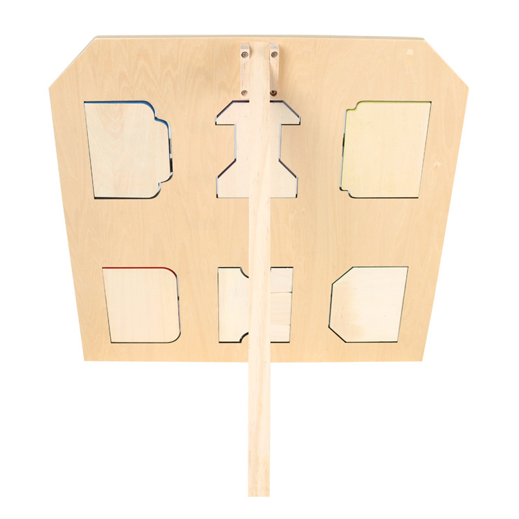 Montessori πλακέτα ξεκλειδώματος — ξύλινο υλικό, εκμάθηση ξεκλειδώματος, μάρκα Hinbei, κατάλληλο για παιδιά 4–6 ετών, προδιαγραφές 23