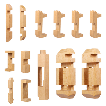 Ξύλινο παζλ Kong Ming/Luban Lock — Ζωδιακή σειρά, για παιδιά 4–6 ετών