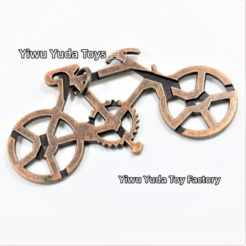 Puzzle zámok Kong Ming/Luban — zliatinový materiál, vysoká obtiažnosť, DIY možné, od 14 rokov