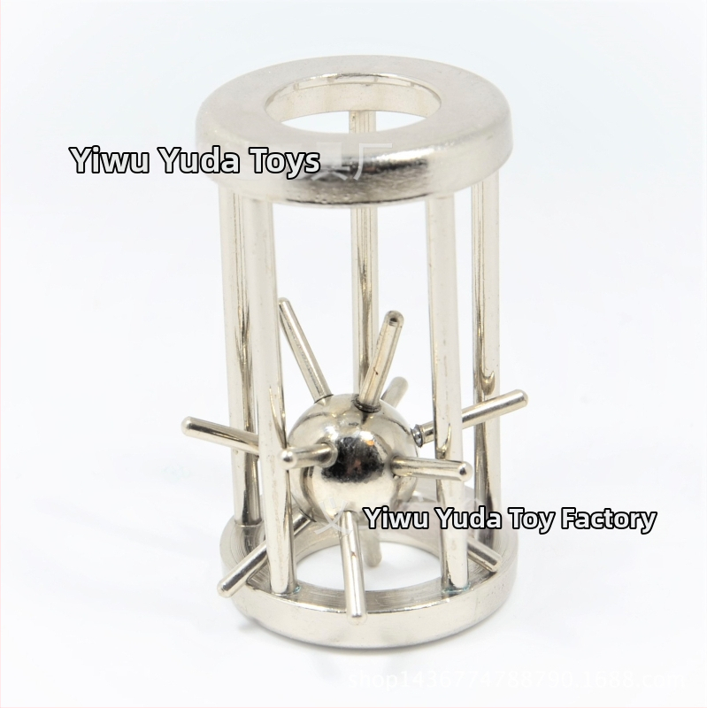 Puzzle zámok Kong Ming/Luban — zliatinový materiál, vysoká obtiažnosť, DIY možné, od 14 rokov