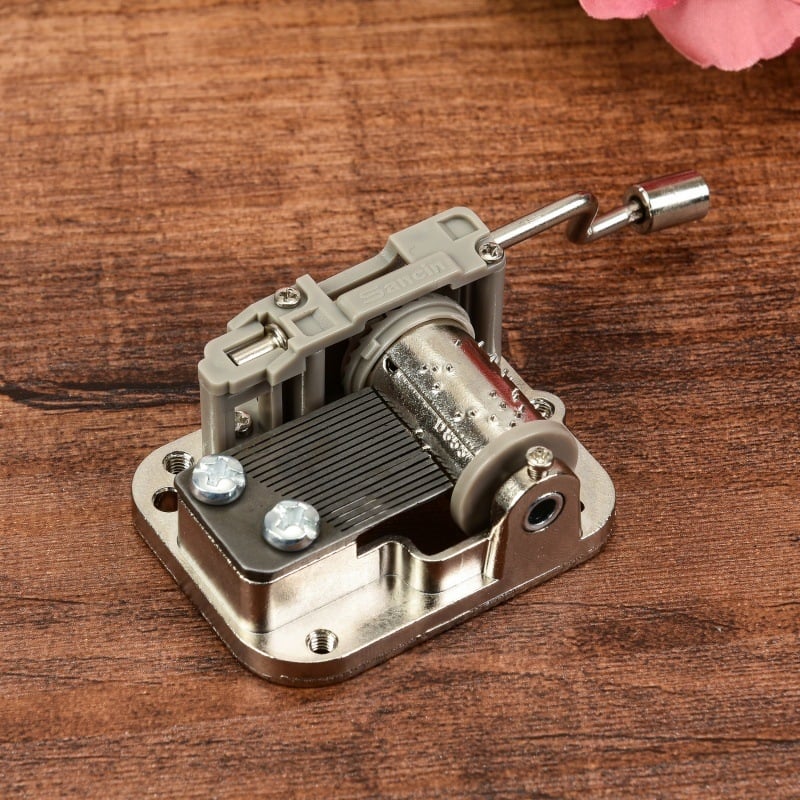 Ručni okretni mehanizam za glazbenu kutiju za DIY projekte