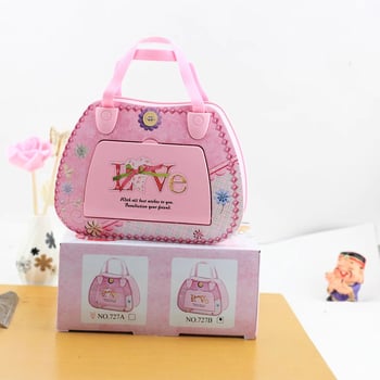 Forgó balerina kézitáska – műanyag, injekciós öntés technika, pastoral stílus, nyomtatott logó, licencelhető magánfelirat elérhető