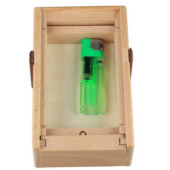 Puzzle din lemn Kongming Lock — Deblocare, DIY, pentru 7–14 ani