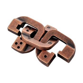 Keshi legura puzzle brava – Kong Ming/Luban Lock, tri u jedan, za uzrast 15–35