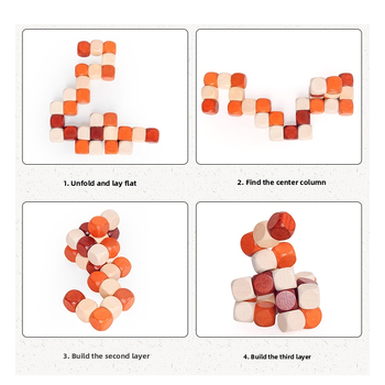 Drevená Kongming/Luban Lock skladačka s motívom Toy Story, vhodná pre vek 7–14 rokov (Materiál: drevo; Kategória: Kongming/Luban Lock; Vek: 7–14; Téma: Toy Story; Prispôsobenie: DIY)