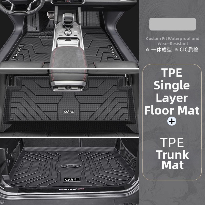 TPE rohože do auta pre Jietu Traveler Shanhai T2 – vyhradený automobil, pôvod Zhejiang, prispôsobiteľné