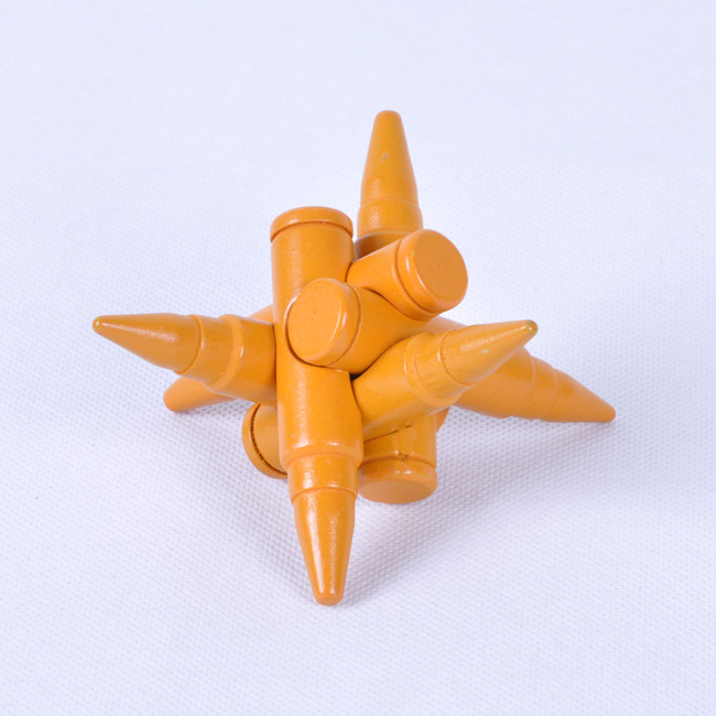 Drveni Kong Ming/Luban Lock puzzle za odrasle — potiče prostorno razmišljanje, 14+