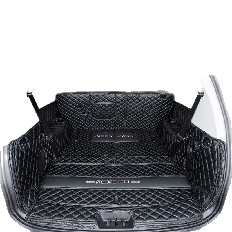 Exeed VX öt- és hétüléses modellhez teljes lefedettségű csomagtartómatrac, bőr, Royal Journey, testreszabható